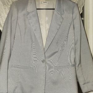 Kenzie Blazer Medium Gray 3/4 Sleeve
